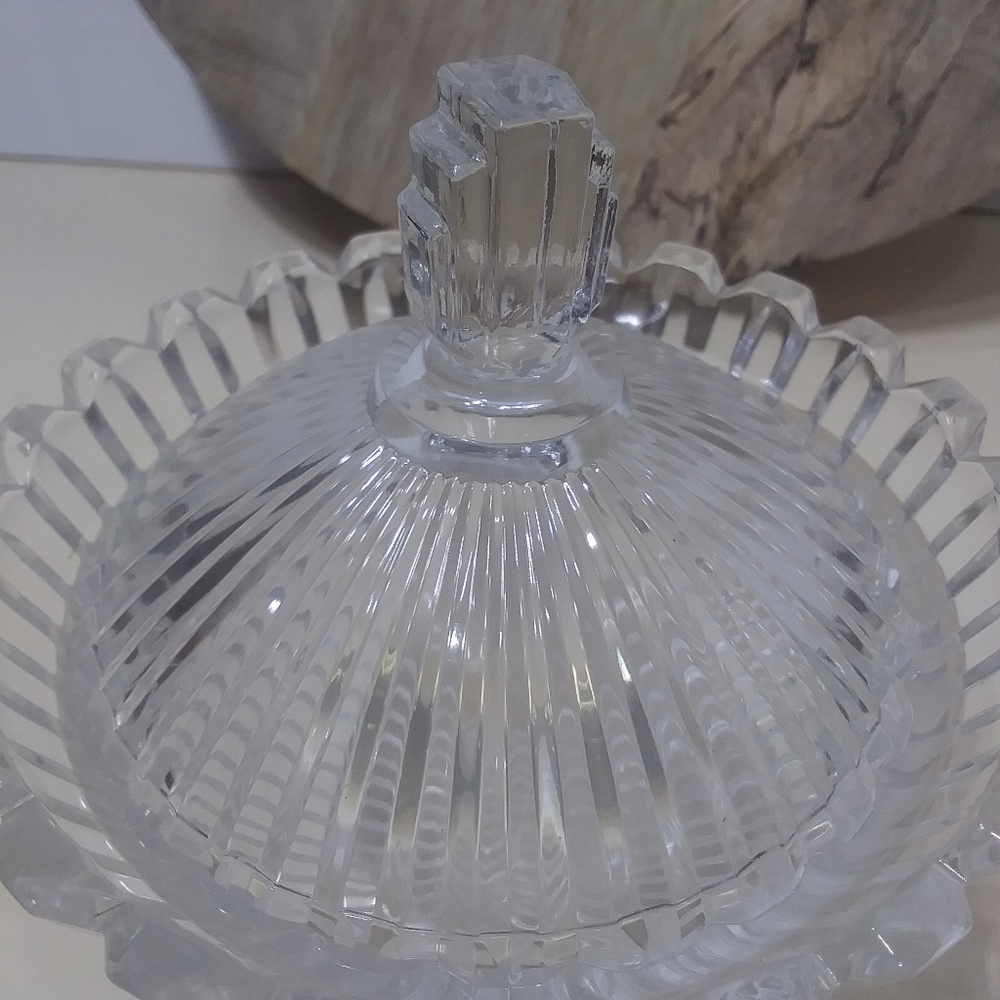 Mikasa Marquette Covered Candy Dish - Picture 5 of 10